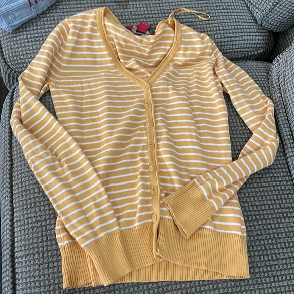 B.u.m. Equipment striped cardigans (sz xs) - Picture 7 of 9